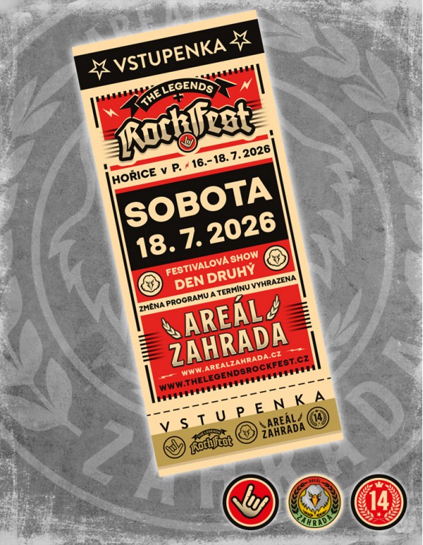 Jednodenní vstupenka na sobotu