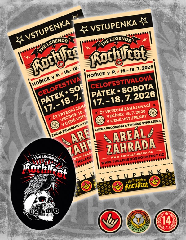 2 celofestivalové vstupenky